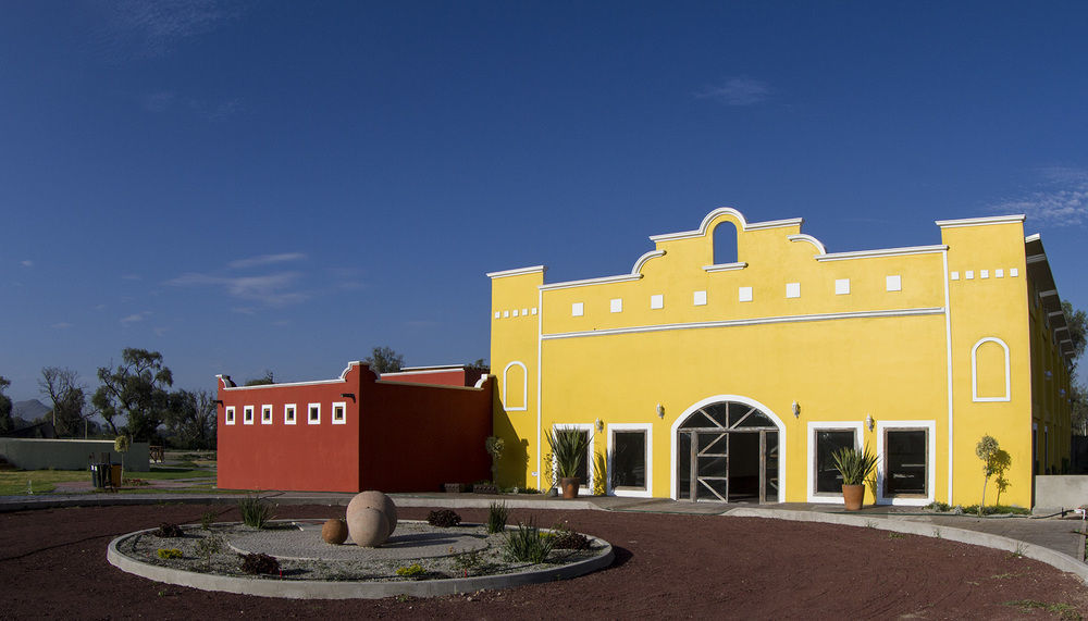 Teoticamp Hotell San Juan Teotihuacán Exteriör bild