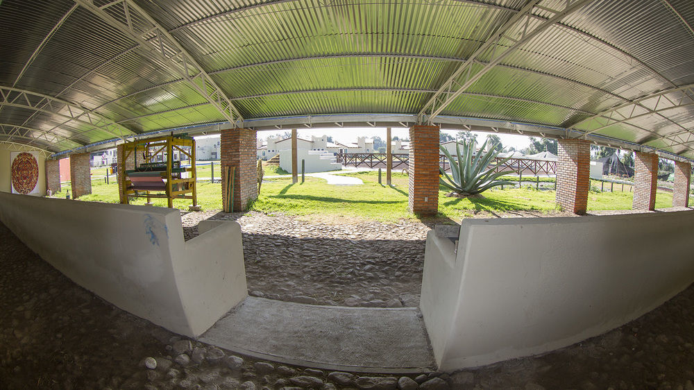 Teoticamp Hotell San Juan Teotihuacán Exteriör bild