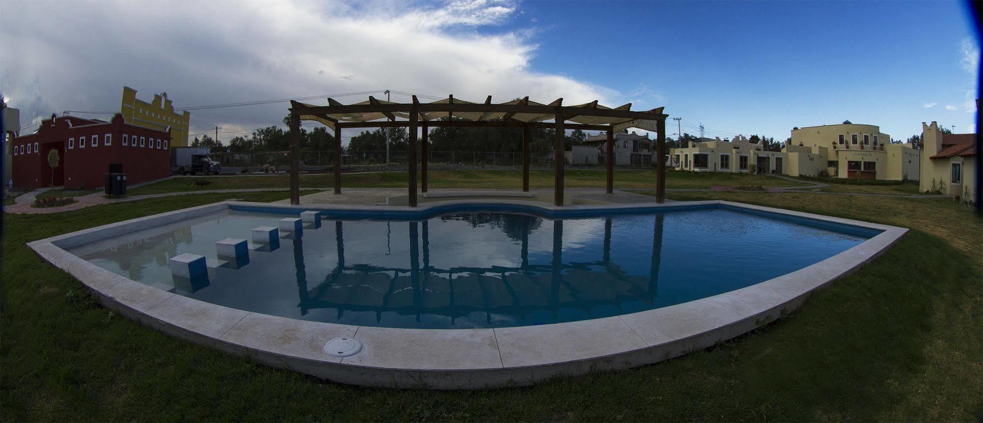 Teoticamp Hotell San Juan Teotihuacán Exteriör bild