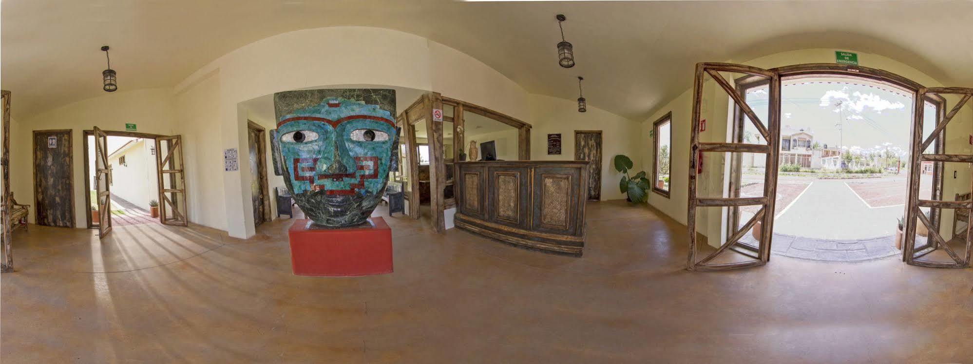 Teoticamp Hotell San Juan Teotihuacán Exteriör bild